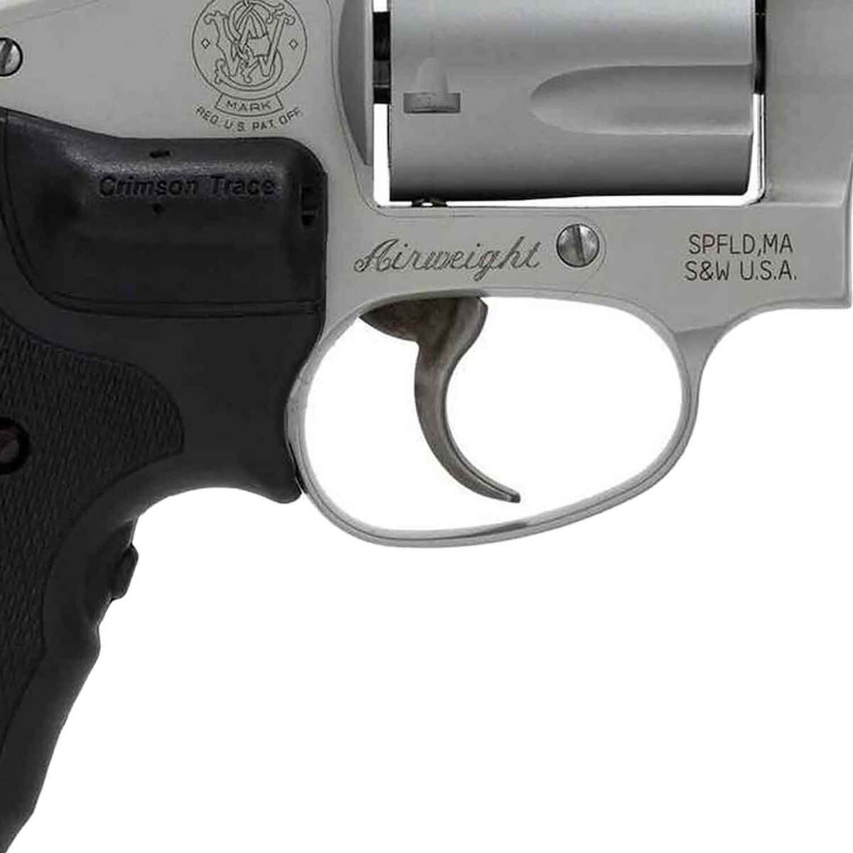 Smith & Wesson Model 642 38 Special 1.87in Matte Silver/Black Revolver - 5 Rounds Smith & Wesson Model 642 38 Special 1.87in Matte Silver/Black Revolver - 5 Rounds