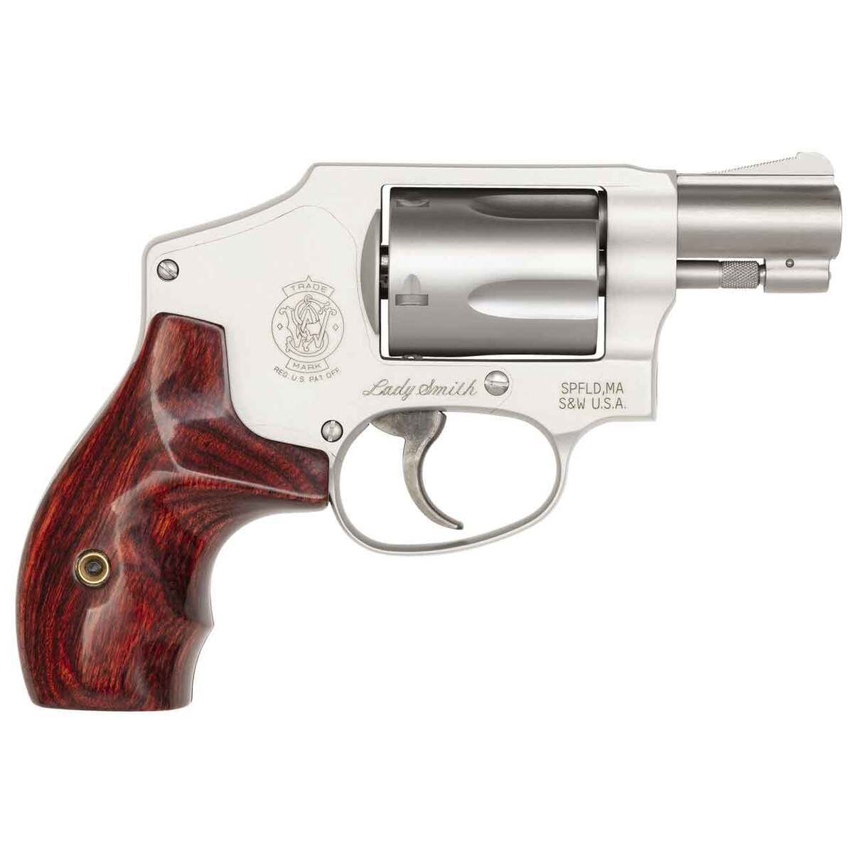 Smith & Wesson Model 642 Ladysmith 38 Special 1.88in Stainless Steel/Wood Revolver - 5 Rounds Smith & Wesson Model 642 Ladysmith 38 Special 1.88in Stainless Steel/Wood Revolver - 5 Rounds
