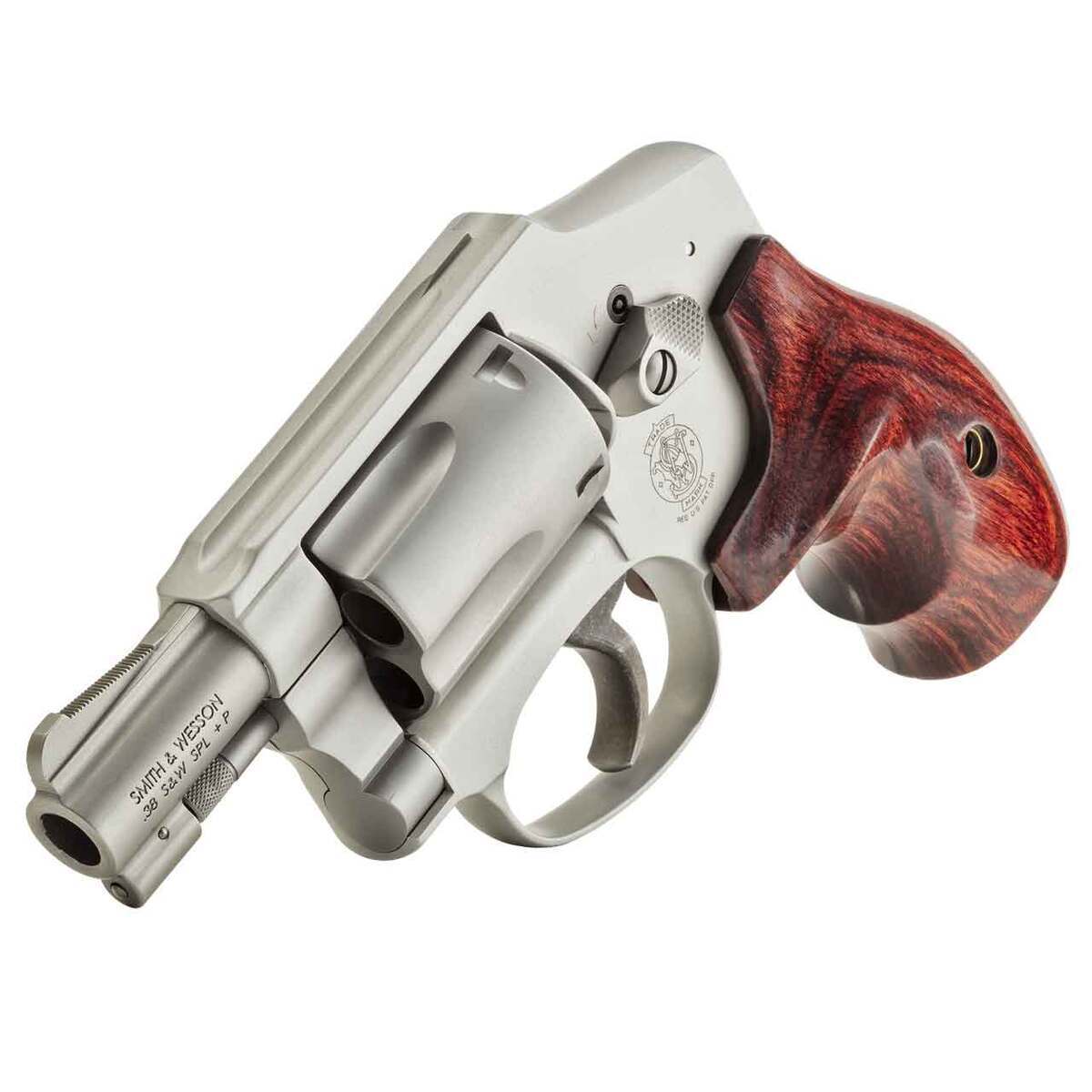 Smith & Wesson Model 642 Ladysmith 38 Special 1.88in Stainless Steel/Wood Revolver - 5 Rounds Smith & Wesson Model 642 Ladysmith 38 Special 1.88in Stainless Steel/Wood Revolver - 5 Rounds