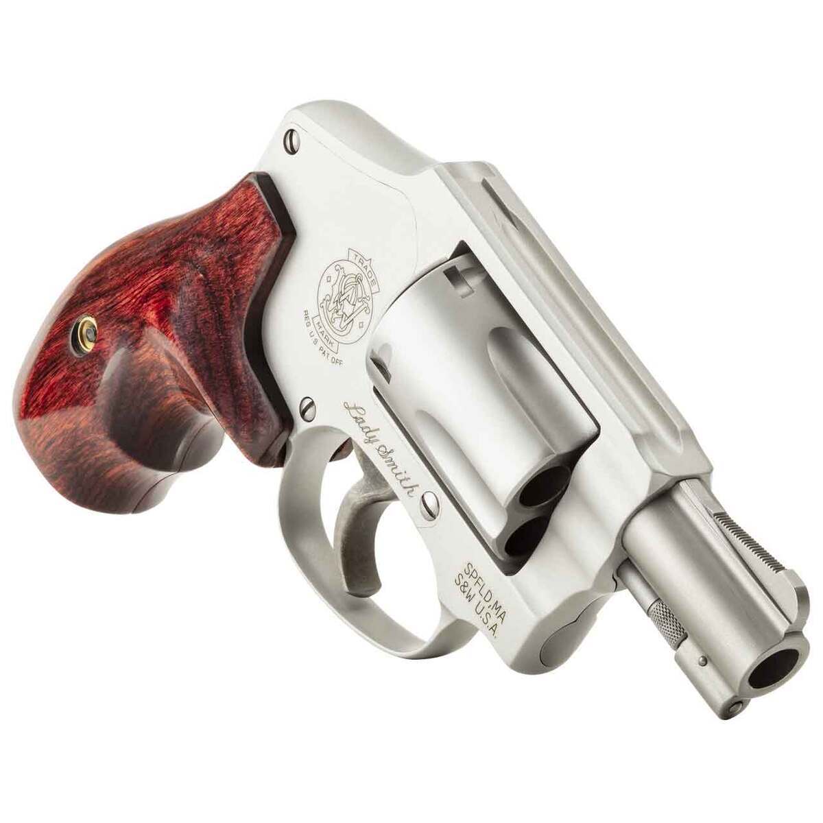 Smith & Wesson Model 642 Ladysmith 38 Special 1.88in Stainless Steel/Wood Revolver - 5 Rounds Smith & Wesson Model 642 Ladysmith 38 Special 1.88in Stainless Steel/Wood Revolver - 5 Rounds