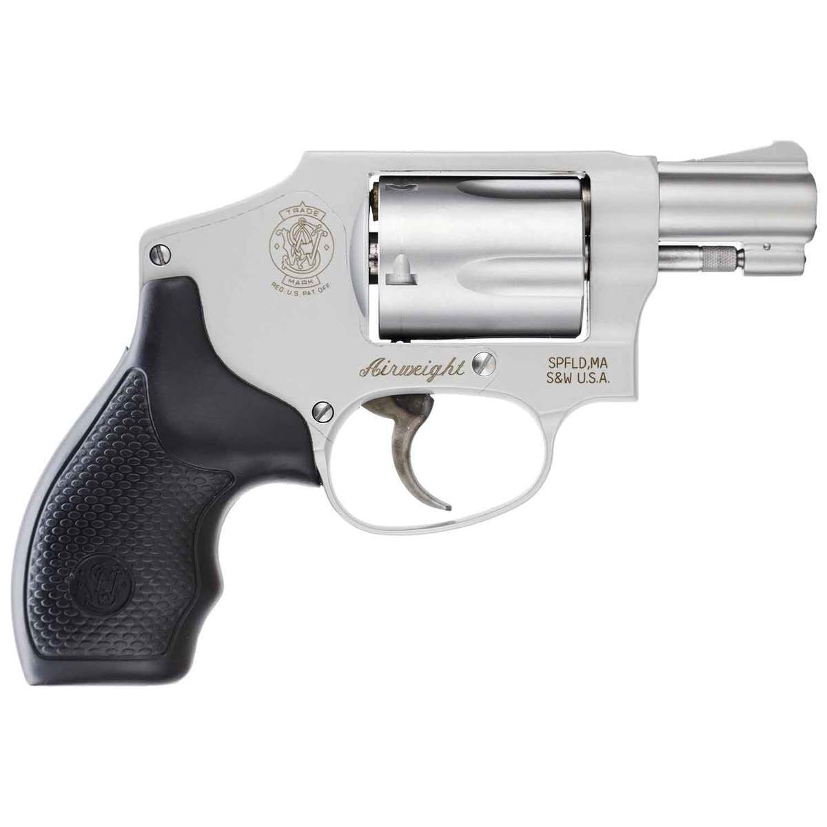 Smith & Wesson Model 642 Airweight 38 Special 1.88in Stainless/Black Revolver - 5 Rounds Smith & Wesson Model 642 Airweight 38 Special 1.88in Stainless/Black Revolver - 5 Rounds