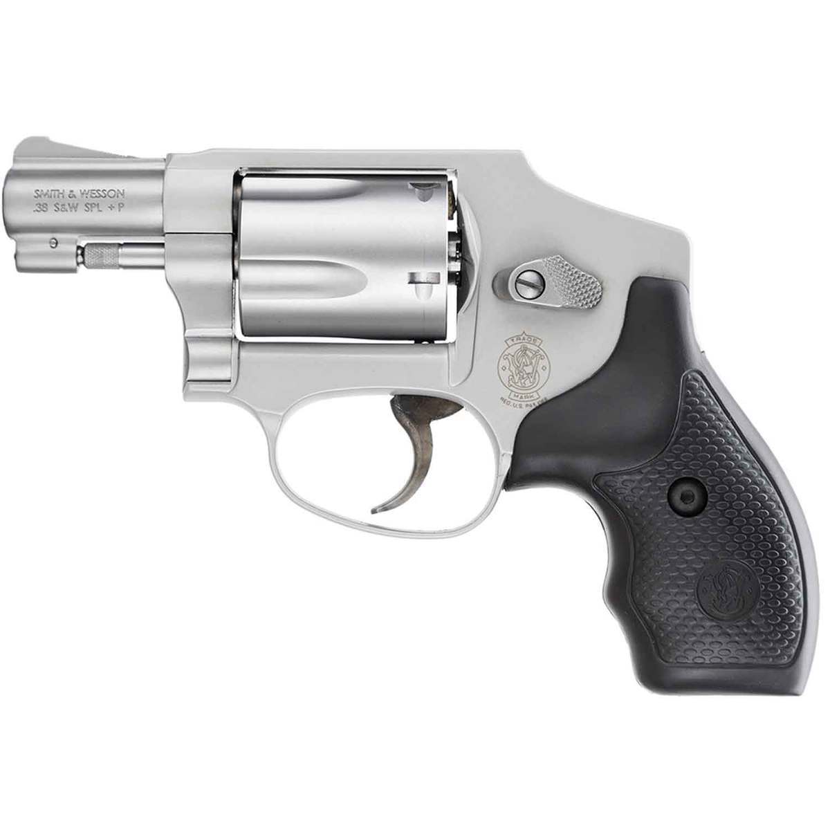 Smith & Wesson Model 642 Airweight 38 Special 1.88in Stainless/Black Revolver - 5 Rounds Smith & Wesson Model 642 Airweight 38 Special 1.88in Stainless/Black Revolver - 5 Rounds