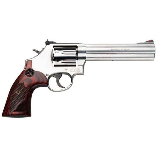 Smith & Wesson Model 686 Deluxe 357 Magnum 6in Stainless Pistol - 7 Rounds image