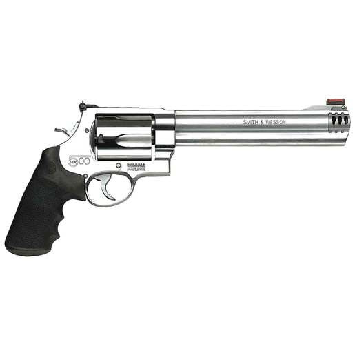 Smith & Wesson Model 500 S&W 8.38in Satin Stainless Revolver - 5 Rounds image