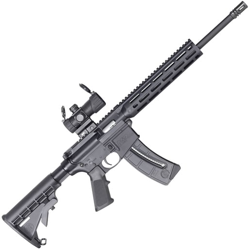 Smith & Wesson M&P 15-22 Sport withOptic 22 Long Rifle 16.5in Matte Black Semi Automatic Rifle - 25+1 Rounds - Black image