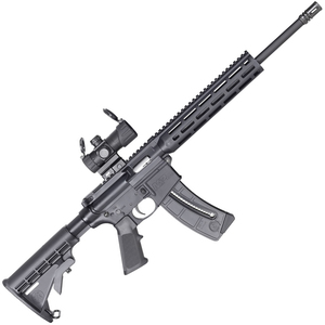 Smith & Wesson M&P 15-22 Sport w/Optic 22 Long Rifle 16.5in Matte Black Semi Automatic Rifle - 25+1 Rounds