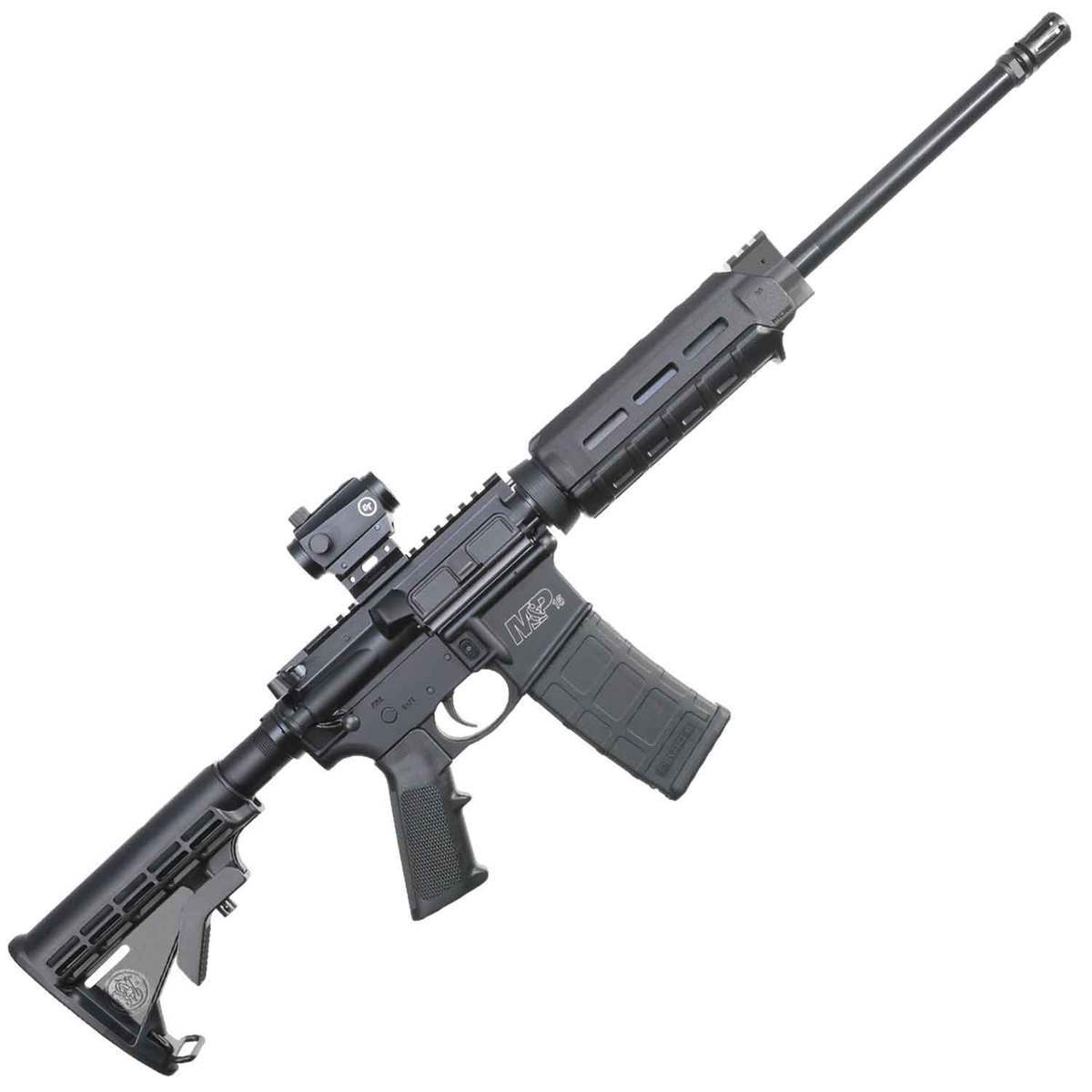 Smith & Wesson M&P 15 Sport II with CTS-103 Red Dot 5.56mm NATO 16in Black Semi Automatic Modern Sporting Rifle - 30+1 Rounds - Black Smith & Wesson M&P 15 Sport II with CTS-103 Red Dot 5.56mm NATO 16in Black Semi Automatic Modern Sporting Rifle - 30+1 Rounds - Black