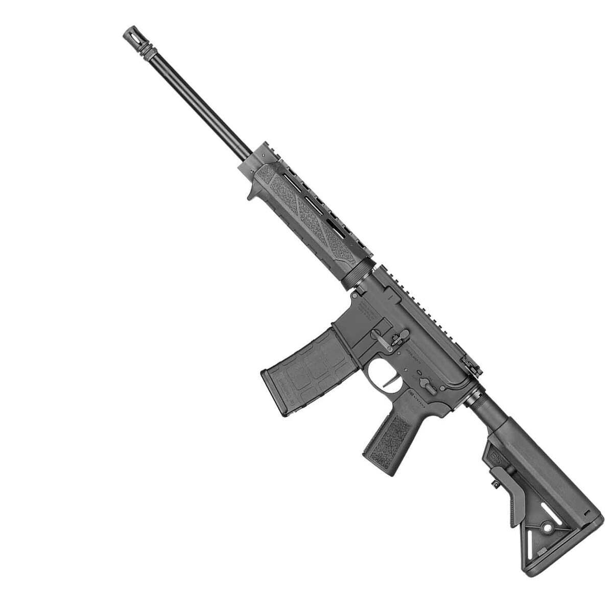 Smith & Wesson M&P 15 Volunteer XV 16in 5.56mm NATO Black Semi Automatic Modern Sporting Rifle - 30+1 Rounds - Black Smith & Wesson M&P 15 Volunteer XV 16in 5.56mm NATO Black Semi Automatic Modern Sporting Rifle - 30+1 Rounds - Black