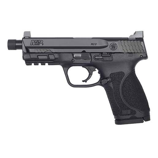 Smith & Wesson M&P 2.0 Compact 9mm Luger 4.63in Black Armornite Pistol - 10+1 Rounds - Black image