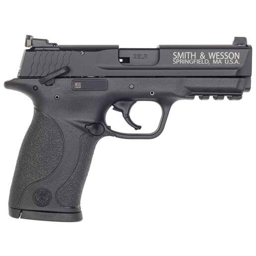 Smith & Wesson M&P 22 Compact 22 Long Rifle 3.56in Black Pistol - 10+1 Rounds - Black Compact image