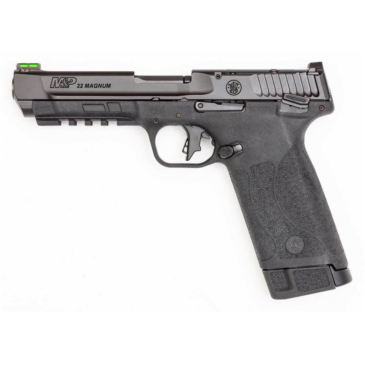 Smith & Wesson M&P 22 Magnum 22 WMR (22 Mag) 4.35in Armornite Pistol - 30+1 Rounds - Black Smith & Wesson M&P 22 Magnum 22 WMR (22 Mag) 4.35in Armornite Pistol - 30+1 Rounds - Black