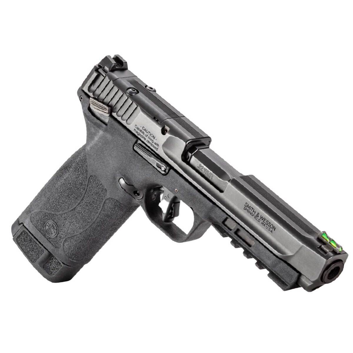 Smith & Wesson M&P 22 Magnum 22 WMR (22 Mag) 4.35in Armornite Pistol - 30+1 Rounds - Black Smith & Wesson M&P 22 Magnum 22 WMR (22 Mag) 4.35in Armornite Pistol - 30+1 Rounds - Black