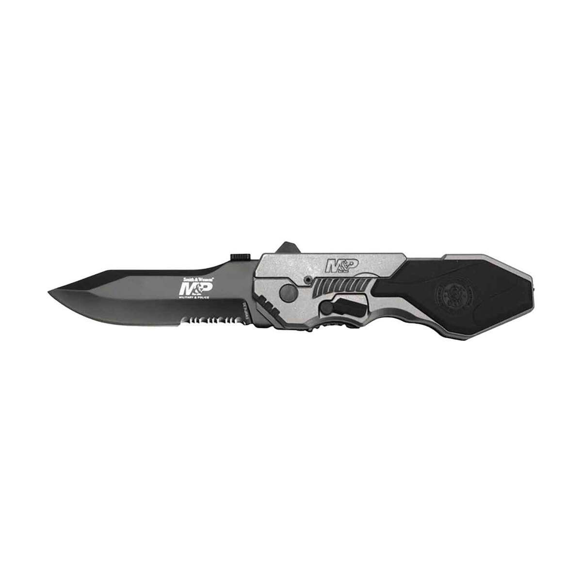 Smith & Wesson M&P 3.6 inch Folding Knife - Black/Gray Smith & Wesson M&P 3.6 inch Folding Knife - Black/Gray