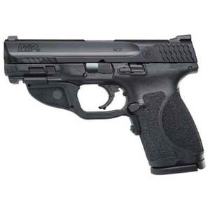 Smith & Wesson M&P 40 M2.0 Compact Crimson Trace Green Laserguard 40 S&W 4in Stainless Pistol - 13+1