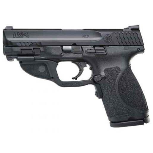 Smith & Wesson M&P 40 M2.0 Compact Crimson Trace Green Laserguard 40 S&W 4in Stainless Pistol - 13+1 - Black image