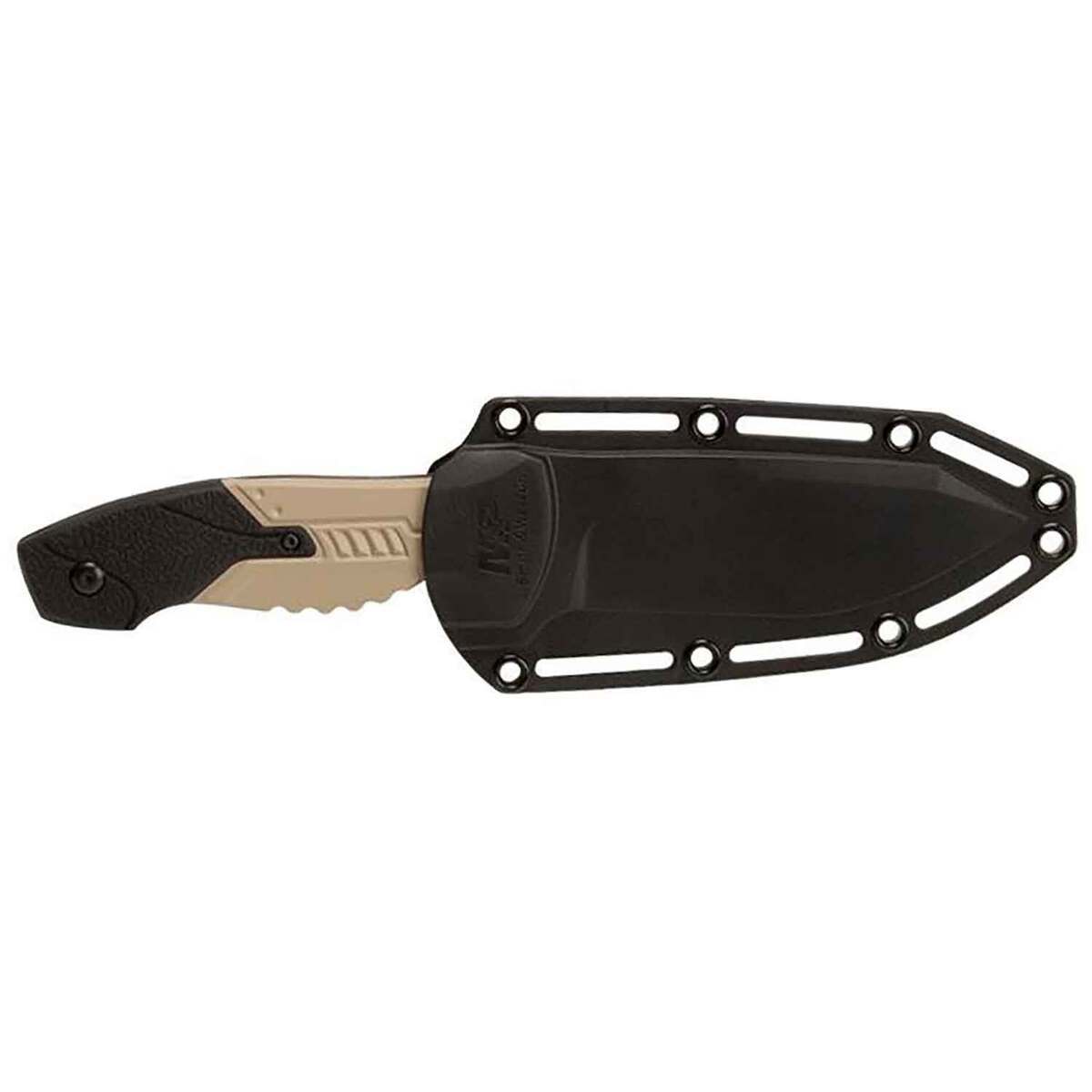 Smith & Wesson M&P 4.1 inch Fixed Blade Knife - Tan Smith & Wesson M&P 4.1 inch Fixed Blade Knife - Tan
