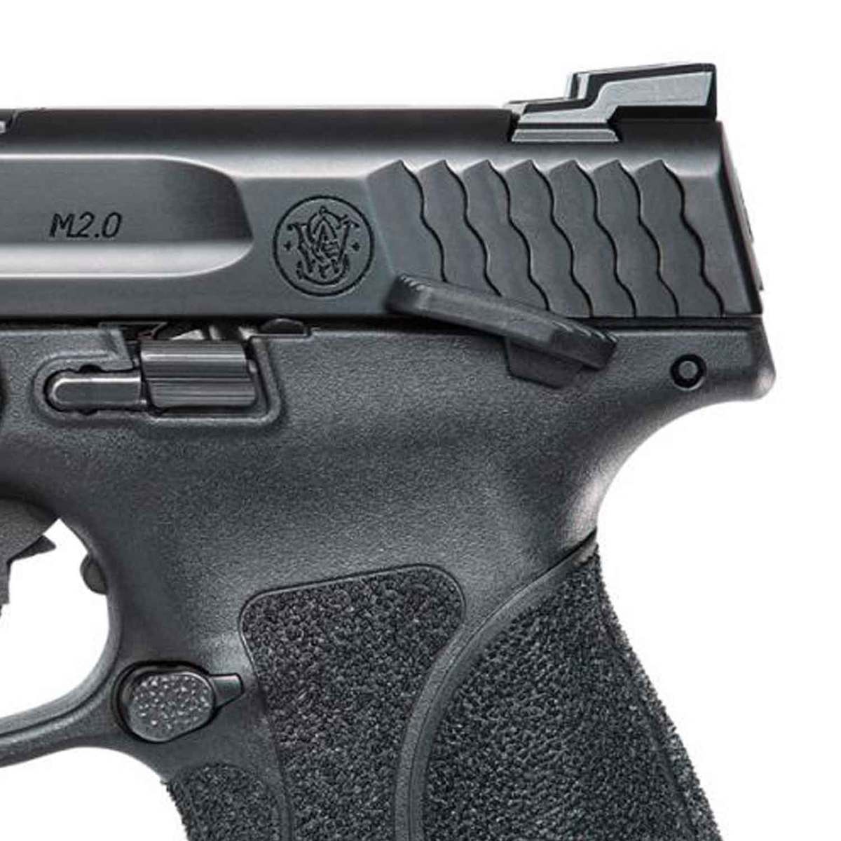 Smith & Wesson M&P 45 M2.0 Compact Thumb Safety 45 Auto (ACP) 4in Stainless Pistol - 10+1 Rounds - Black Smith & Wesson M&P 45 M2.0 Compact Thumb Safety 45 Auto (ACP) 4in Stainless Pistol - 10+1 Rounds - Black