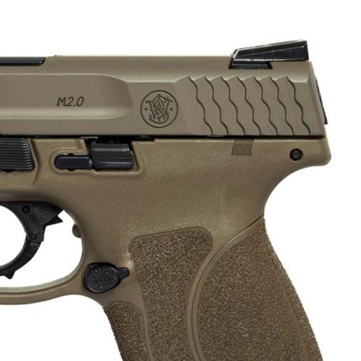 Smith & Wesson M&P 45 M2.0 Truglo TFX Sights 45 Auto (ACP) 4.6in Stainless/FDE Pistol - 10+1 Rounds - Flat Dark Earth Smith & Wesson M&P 45 M2.0 Truglo TFX Sights 45 Auto (ACP) 4.6in Stainless/FDE Pistol - 10+1 Rounds - Flat Dark Earth