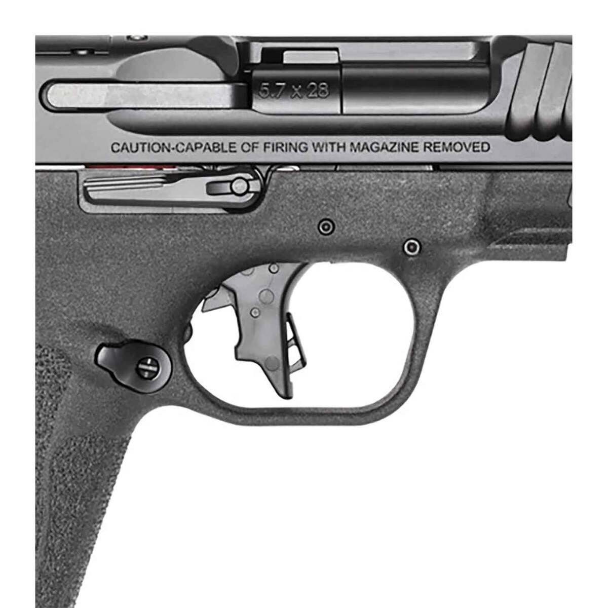 Smith & Wesson M&P 5.7 5.7x28mm 5in Black Armornite Pistol No Thumb Safety - 22+1 Rounds - Black Smith & Wesson M&P 5.7 5.7x28mm 5in Black Armornite Pistol No Thumb Safety - 22+1 Rounds - Black