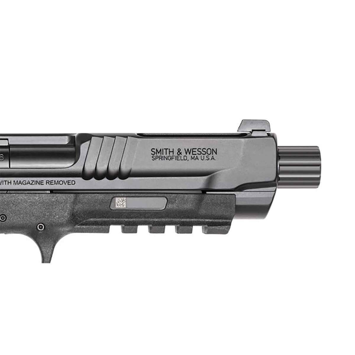 Smith & Wesson M&P 5.7 5.7x28mm 5in Black Armornite Pistol No Thumb Safety - 22+1 Rounds - Black Smith & Wesson M&P 5.7 5.7x28mm 5in Black Armornite Pistol No Thumb Safety - 22+1 Rounds - Black
