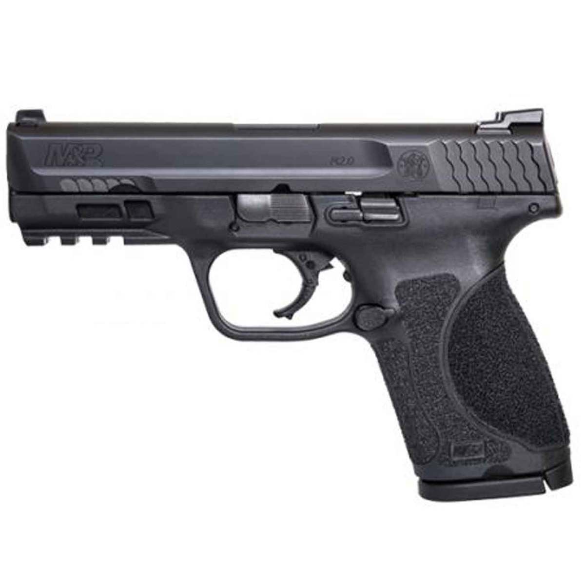 Smith & Wesson M&P 9 M2.0 Compact 9mm Luger 4in Stainless Pistol - 10+1 Rounds - Black Smith & Wesson M&P 9 M2.0 Compact 9mm Luger 4in Stainless Pistol - 10+1 Rounds - Black