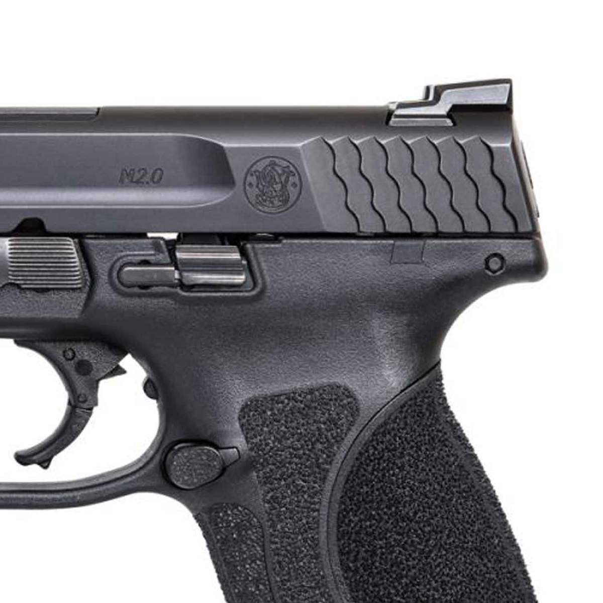 Smith & Wesson M&P 9 M2.0 Compact 9mm Luger 4in Stainless Pistol - 10+1 Rounds - Black Smith & Wesson M&P 9 M2.0 Compact 9mm Luger 4in Stainless Pistol - 10+1 Rounds - Black
