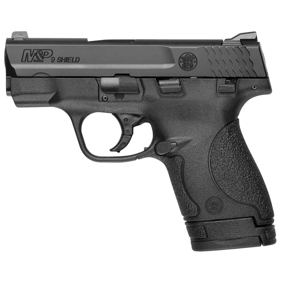 Smith & Wesson M&P 9 Shield 9mm Luger 3.1in Black Pistol - 8+1 Rounds Smith & Wesson M&P 9 Shield 9mm Luger 3.1in Black Pistol - 8+1 Rounds