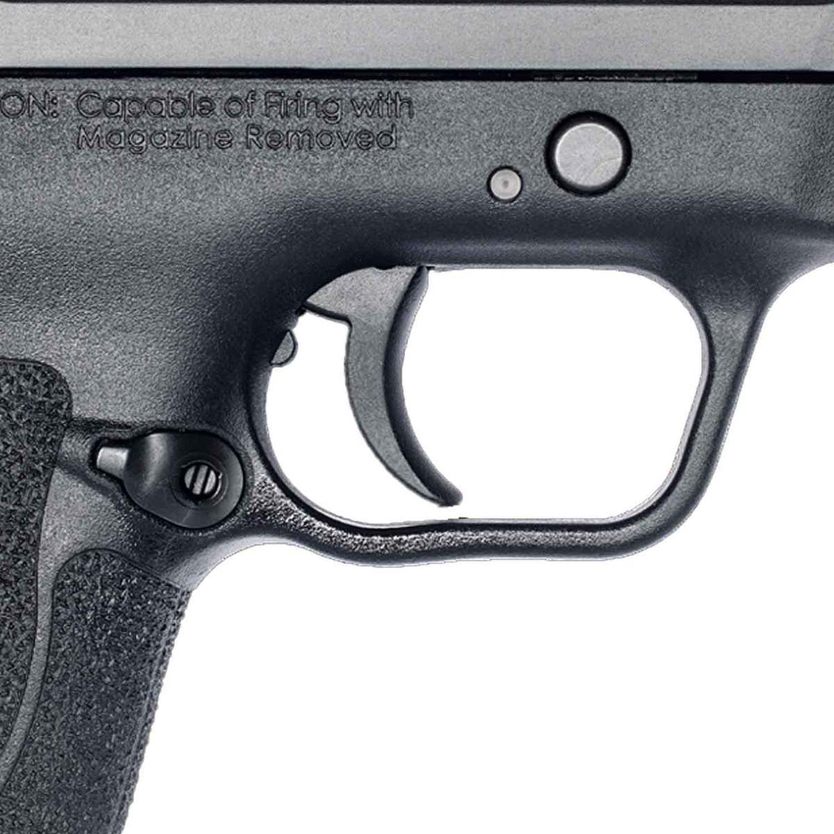 Smith & Wesson M&P 9 Shield EZ No Thumb Safety 9mm Luger 3.675in Matte Black Armornite Pistol - 8+1 Rounds - Matte Black Smith & Wesson M&P 9 Shield EZ No Thumb Safety 9mm Luger 3.675in Matte Black Armornite Pistol - 8+1 Rounds - Matte Black