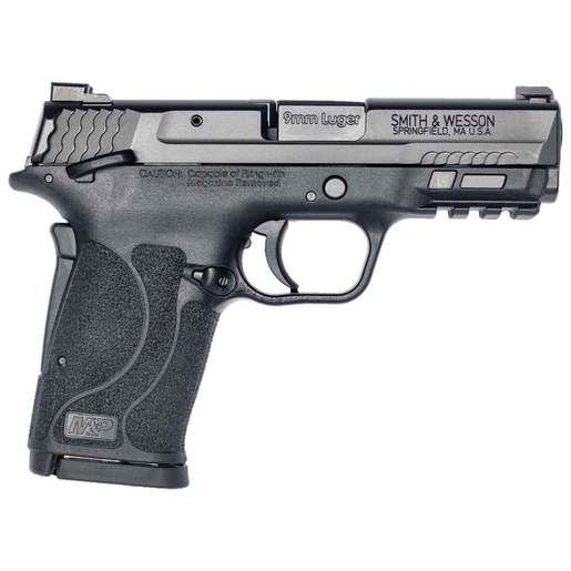 Smith & Wesson M&P 9 Shield EZ Thumb Safety 9mm Luger 3.675in Matte Black Armornite Pistol - 8+1 Rounds - Black Subcompact image