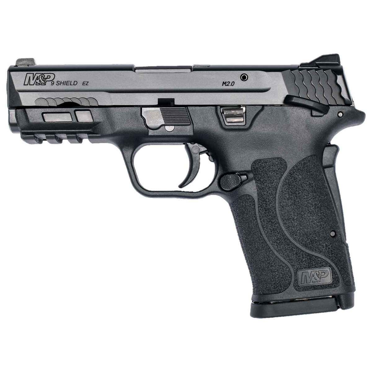 Smith & Wesson M&P 9 Shield EZ Thumb Safety 9mm Luger 3.675in Matte Black Armornite Pistol - 8+1 Rounds - Matte Black Smith & Wesson M&P 9 Shield EZ Thumb Safety 9mm Luger 3.675in Matte Black Armornite Pistol - 8+1 Rounds - Matte Black