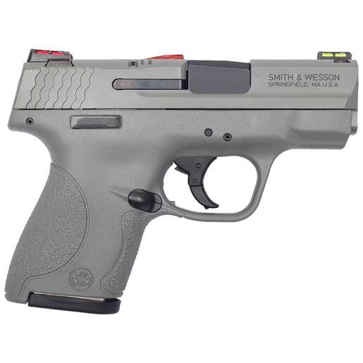 Smith & Wesson M&P 9 Shield Hi Viz 9mm Luger 3.1in Gray Cerakote Pistol - 8+1 Rounds - California Compliant - Gray Subcompact image
