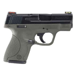 Smith & Wesson M&P 9 Shield Hi Viz 9mm Luger 3.1in OD Green Cerakote Pistol - 8+1 Rounds - California Compliant