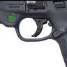 Smith & Wesson M&P 9 Shield M2.0 Integrated Crimson Trace Green Laser 9mm Luger 3.1in Stainless Pistol - 8+1 Rounds - Black