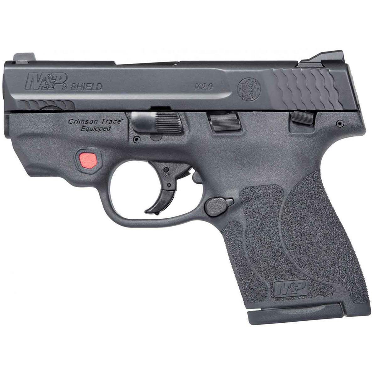 Smith & Wesson M&P 9 Shield M2.0 w/Crimson Trace 9mm Luger 3.1in Black ...