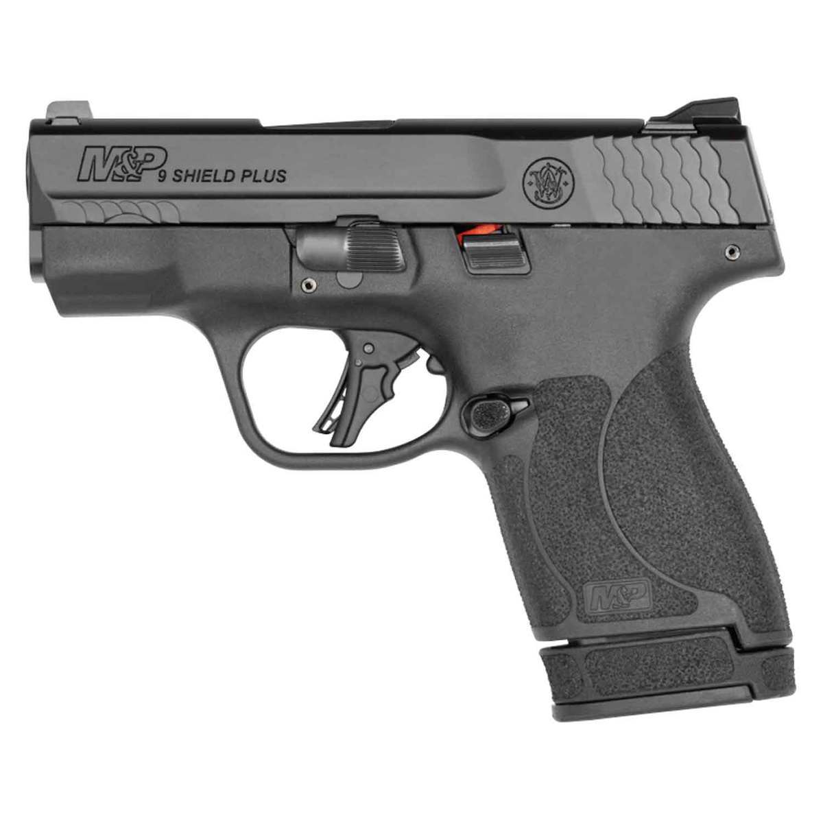 Smith & Wesson M&P 9 Shield Plus 9mm Luger 3.1in Black Armornite Pistol - 13+1 Rounds - Black Smith & Wesson M&P 9 Shield Plus 9mm Luger 3.1in Black Armornite Pistol - 13+1 Rounds - Black