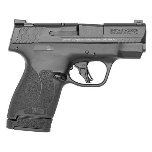 Smith & Wesson M&P 9 Shield Plus 9mm Luger 3.1in Night Sights Black Armornite Pistol - 13+1 Rounds - Black Subcompact image
