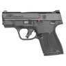Smith & Wesson M&P 9 Shield Plus 9mm Luger 3.1in Thumb Safety Black Armornite Pistol - 10+1 Rounds - Black