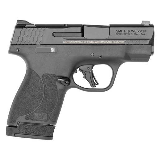 Smith & Wesson M&P 9 Shield Plus 9mm Luger 3.1in Thumb Safety Black Armornite Pistol - 13+1 Rounds - Black Subcompact image