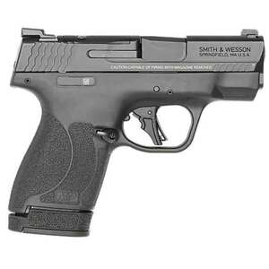 Smith & Wesson M&P 9 Shield Plus OR 9mm Luger 3.1in Black Pistol - 13+1 Rounds