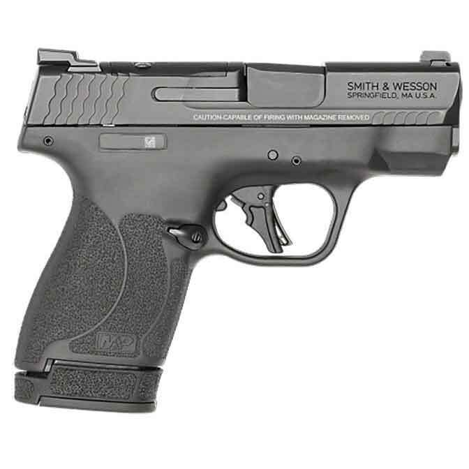 Smith & Wesson M&P 9 Shield Plus OR 9mm Luger 3.1in Black Pistol - 13+1 Rounds - Black Smith & Wesson M&P 9 Shield Plus OR 9mm Luger 3.1in Black Pistol - 13+1 Rounds - Black