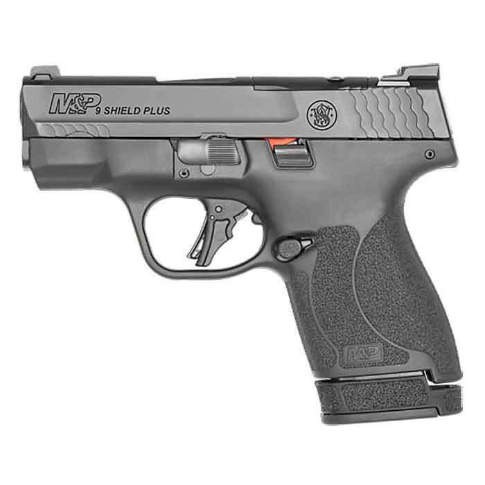 Smith & Wesson M&P 9 Shield Plus OR 9mm Luger 3.1in Black Pistol - 13+1 Rounds - Black Smith & Wesson M&P 9 Shield Plus OR 9mm Luger 3.1in Black Pistol - 13+1 Rounds - Black