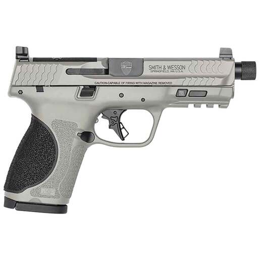 Smith & Wesson M&P 9mm Luger 4.6in Bull Shark Gray Cerakote Pistol - 15+1 Rounds - Gray image