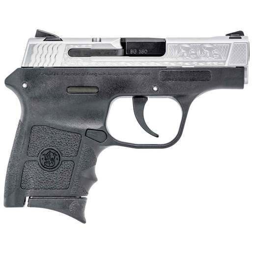 Smith & Wesson M&P Bodyguard 380 Engraved 380 Auto (ACP) 2.75in Stainless Pistol - 6+1 Rounds image