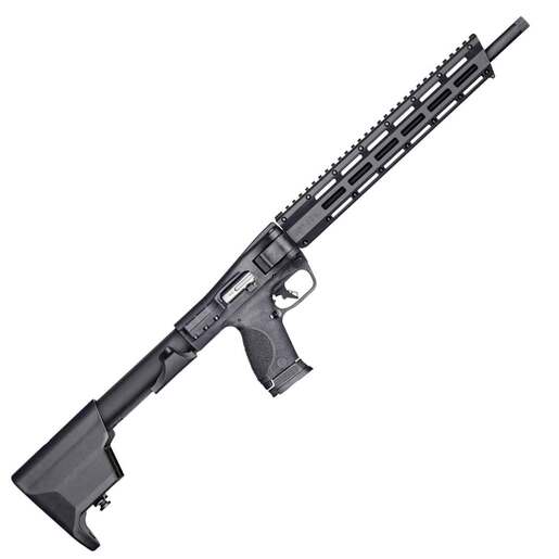 Smith & Wesson M&P FPC 9mm Luger 16.25in Black Anodized Semi Automatic Modern Sporting Rifle - 23+1 Rounds - Black image
