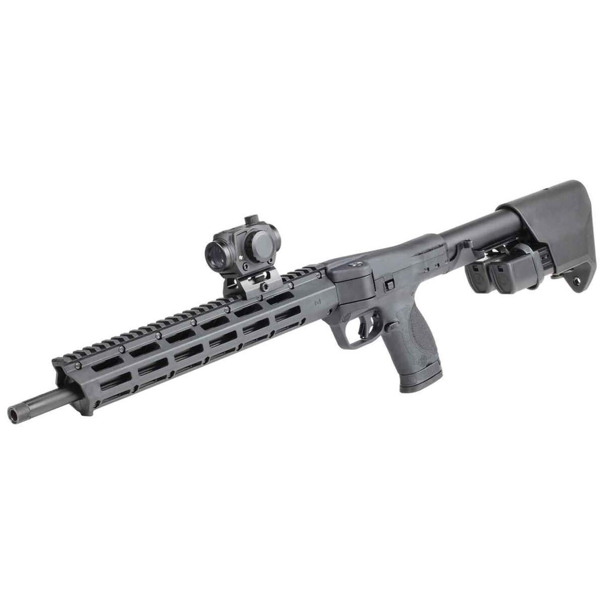 Smith & Wesson M&P FPC 9mm Luger 16.25in Black Semi Automatic Modern Sporting Rifle - 23+1 Rounds - Black Smith & Wesson M&P FPC 9mm Luger 16.25in Black Semi Automatic Modern Sporting Rifle - 23+1 Rounds - Black