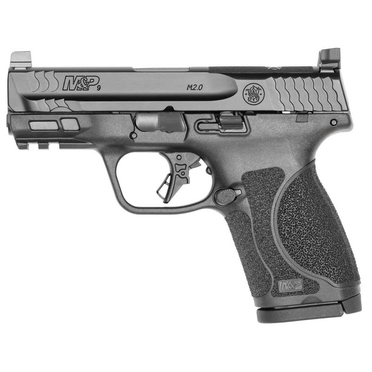 Smith & Wesson M&P M2.0 9mm Luger 3.6in Matte Black Pistol - 15+1 Rounds - Black Smith & Wesson M&P M2.0 9mm Luger 3.6in Matte Black Pistol - 15+1 Rounds - Black