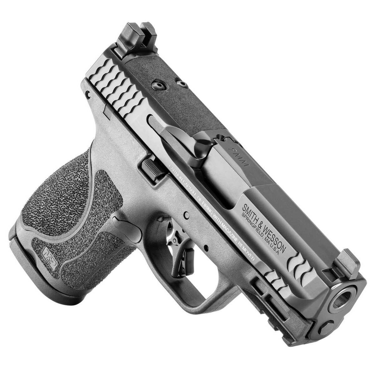 Smith & Wesson M&P M2.0 9mm Luger 3.6in Matte Black Pistol - 15+1 Rounds - Black Smith & Wesson M&P M2.0 9mm Luger 3.6in Matte Black Pistol - 15+1 Rounds - Black