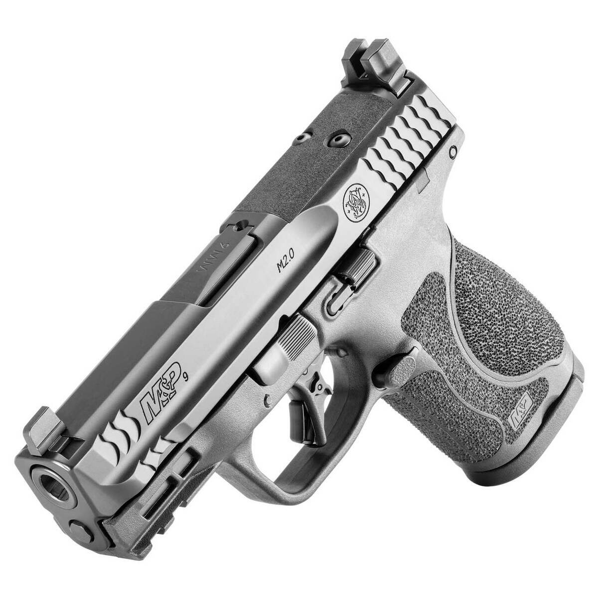 Smith & Wesson M&P M2.0 9mm Luger 3.6in Matte Black Pistol - 15+1 Rounds - Black Smith & Wesson M&P M2.0 9mm Luger 3.6in Matte Black Pistol - 15+1 Rounds - Black