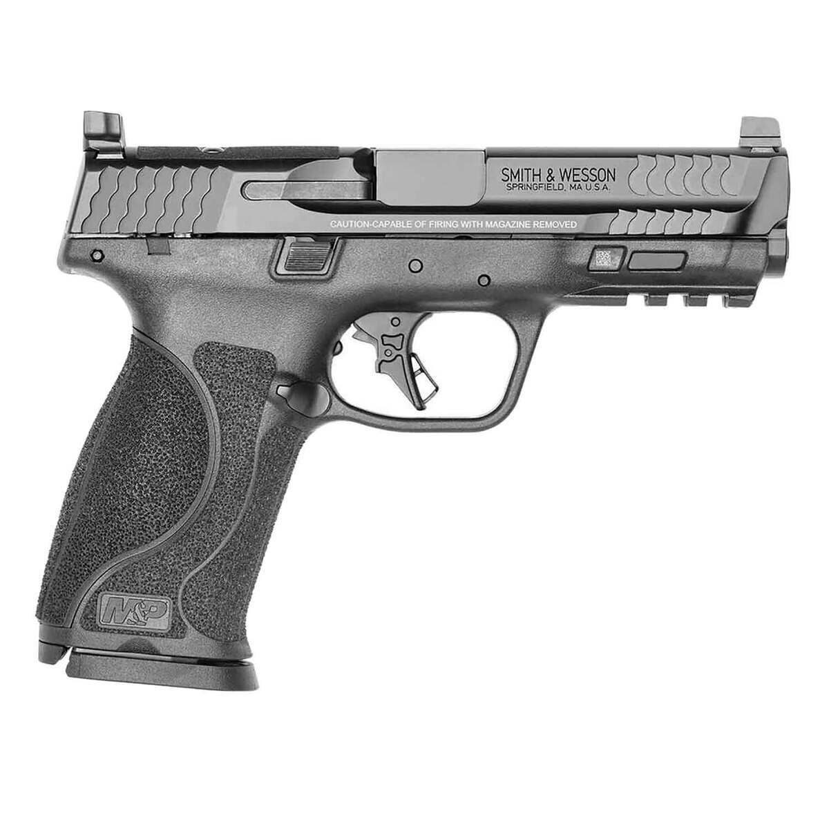Smith & Wesson M&P M2.0 Bundle 9mm Luger 4.25in Black Armornite Pistol - 17+1 Rounds - Black Smith & Wesson M&P M2.0 Bundle 9mm Luger 4.25in Black Armornite Pistol - 17+1 Rounds - Black