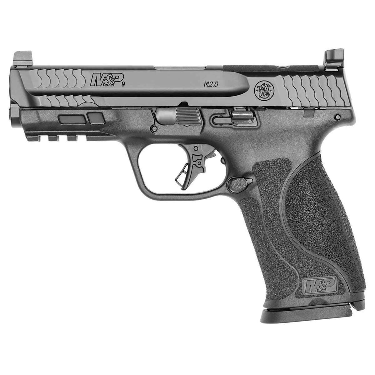 Smith & Wesson M&P M2.0 Bundle 9mm Luger 4.25in Black Armornite Pistol - 17+1 Rounds - Black Smith & Wesson M&P M2.0 Bundle 9mm Luger 4.25in Black Armornite Pistol - 17+1 Rounds - Black